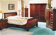 Classic Quebec 5ft Sleigh Bed (slatted base- no