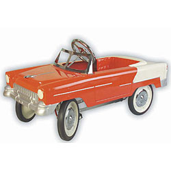 Red Chevy 55 Pedal Car