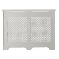 Style Radiator Cabinet - White Medium Size 1198x900mm