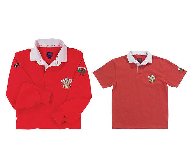 classic Supporters Rugby Shirts Wales Large