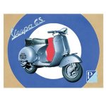 Classic Wheels Vespa Target tribute plaque