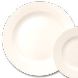 classic White Dinner Plates