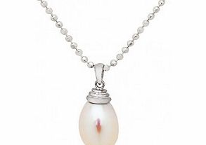 Claudia Bradby Peregrina White Pearl Drop Necklace