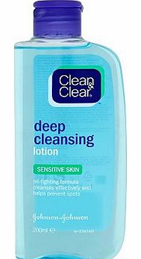Clean and Clear Deep Cleansing Lotion For