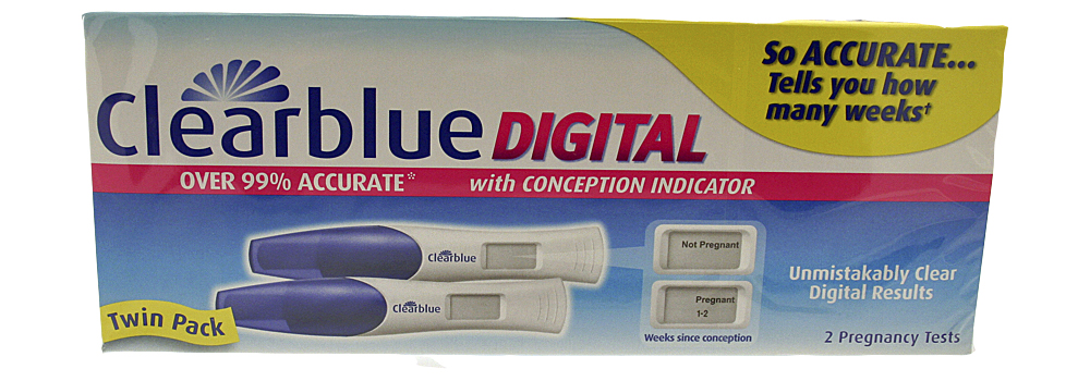 Clearblue Digital Pregnancy Test - double