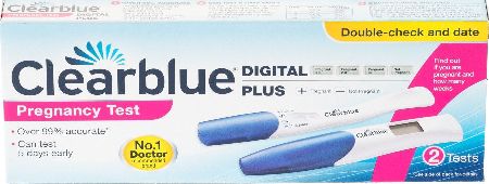 Clearblue, 2102[^]0139483 Pregnancy Test Double Check and Date