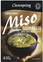Clearspring Organic Miso Soup (4 per pack - 60g)