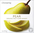 Clearspring Organic Pear Fruit Puree Dessert