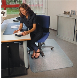 Chair Mat PVC for Low Pile 2.5mm Carpet