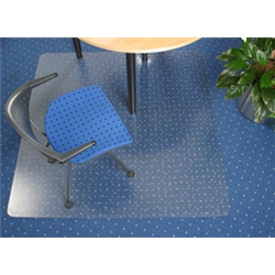 Cleartex Chairmat Rectangular for Carpet