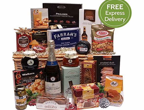 Clearwater Hampers Christmas Cheer - Christmas Hamper - Free Express Delivery (UK)