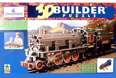 3D Builder puzzle - Locomotive