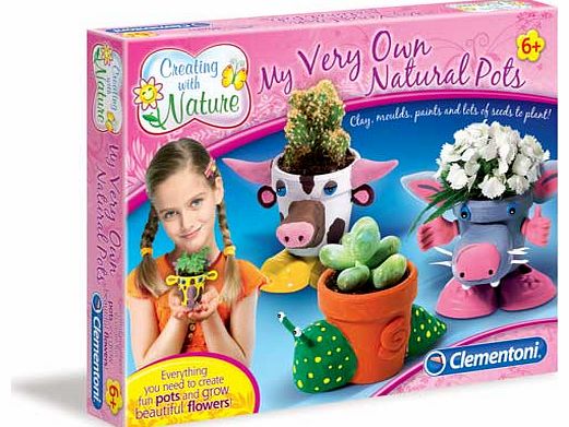 Clementoni Creating with Nature Pot Making Kit