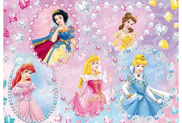 Disney Princess Jewels 104 Piece Puzzle
