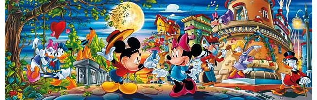 Mickey Mouse 1000 Piece Panorama Puzzle
