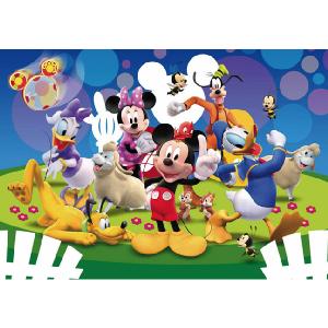 Mickey Mouse Club House A Giggle Day 104 Piece Jigsaw Puzzle