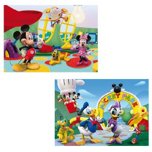 Clementoni Mickey Mouse Clubhouse 2 x 20 Piece Jigsaw Puzzles