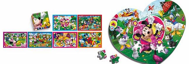 Clementoni Minnie Mouse Games - 4 in a Box