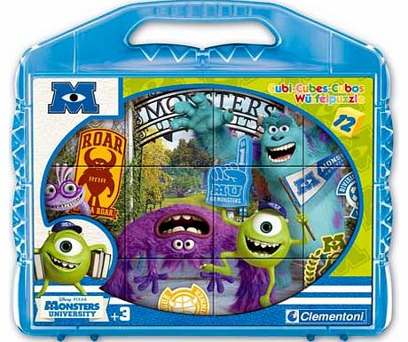 Clementoni Monsters. Inc. 12 Piece Cube Puzzle