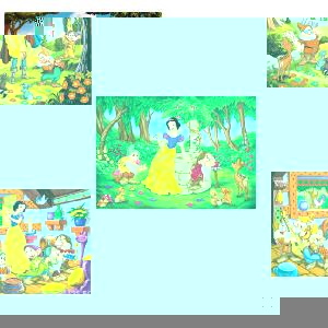 Snow White 3 x 48 Piece Jigsaw Puzzles
