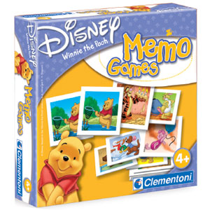 Clementoni Winnie The Pooh Memo Games