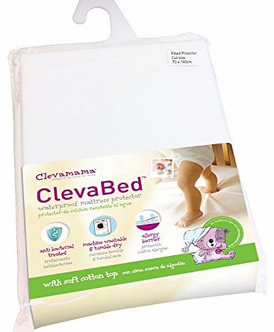 Clevamama 70 x 140 ClevaBed CotBed Mattress Protector - Fitted
