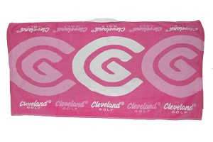 Cleveland Golf Ladies Pink Towel