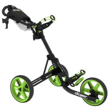 3.5 Golf Trolley Charcoal/Lime