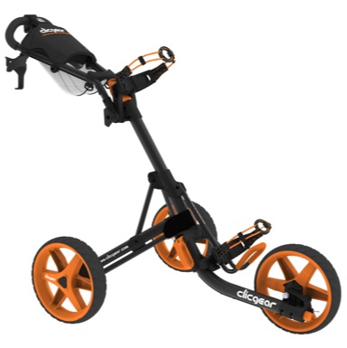 Clicgear 3.5 Golf Trolley Charcoal/Orange