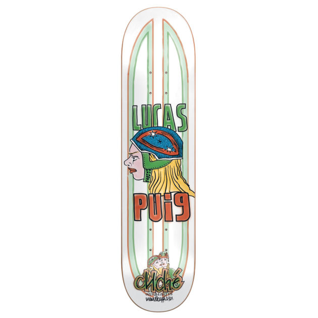 Cliche Gonz Skateboard Deck - 8.25 Inch
