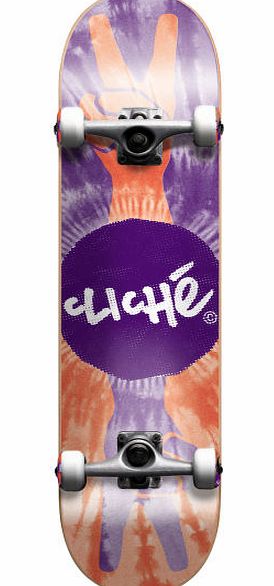 Cliche Peace Complete Skateboard - 7.6 inch