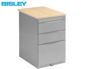 Bisley desk high pedestals