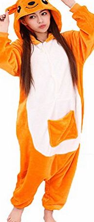 Cliont Animal Kangaroo Pyjamas Kigurumi Sleepwear Nightclothes Costume Anime Cosplay Christmas Onesie