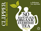 Clipper Organic Tea Bags (80 per pack - 250g)