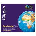 Clipper Teas Case of 3 Clipper Fairtrade Teabags 160 Bags