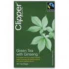 Clipper Teas Clipper Fairtrade Green Tea with Ginseng