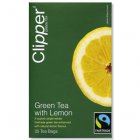 Clipper Teas Clipper Green Tea With Lemon
