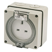 CLIPSAL 56 Series IP66 Skt Outlet