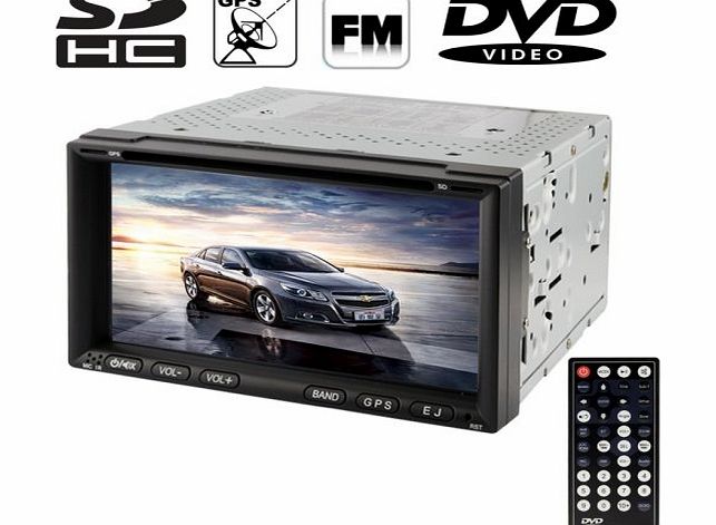 Clixsy 6.95 inch High Definition Digital TFT Display Touch Screen Car MP4 / DVD Player with Remote Controller, Support GPS / Bluetooth / TV System / USB / SD Card / Aux In (ZY-6911)