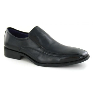 Cloggs Tramline Slip-On Shoe - Black