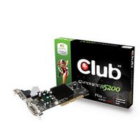 Club 3D GeForce FX5200 - NV34 250 MHz CPU- 128MB