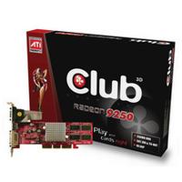 Club 3D Radeon 9250 - R280 240 MHz CPU- 128MB