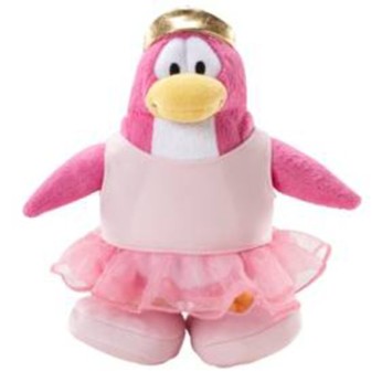 Club Penguin 6.5` Ballerina Soft Toy