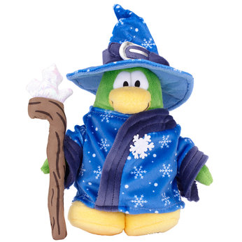 Club Penguin 6.5` Blizard Wizard Soft Toy