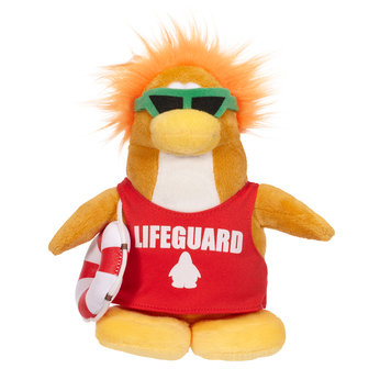 Club Penguin 6.5` Lifeguard Soft Toy