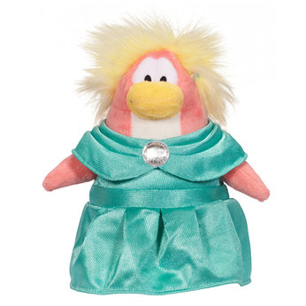 Club Penguin 6.5` Prom Girl Soft Toy