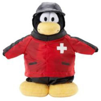 Club Penguin 6.5` Rescue Squad Soft Toy