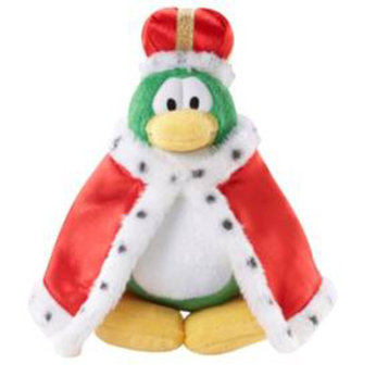 Club Penguin 6.5` Soft Toy - King