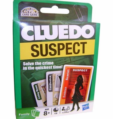 Cluedo Suspect Card Game