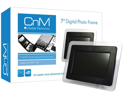 CnM 7 Inch Digital Photo Frame